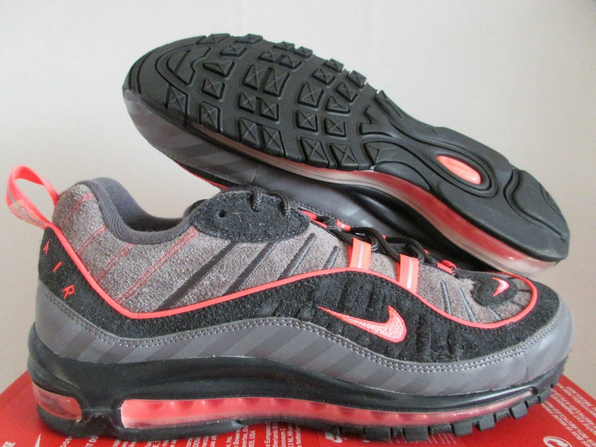 NIKE ☆ Air Max 98 ‘I-95’ NIKE AIR MAX 98 I-95 GUNSMOKE-LAVA GLOW SZ 12.5 [BV6046-001