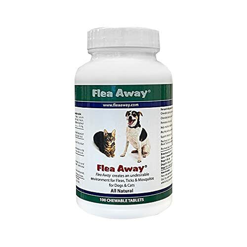 All Natural Flea, Tick, and Mosquito Repellent for Dogs & Cats' 100 Chewable NEW