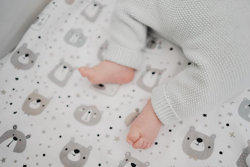 Set of 2 Flannel Fitted Sheets for Next to Me Cot 83 X 50 Cm - 100% Warm, Soft C - Picture 6 of 12