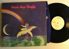 Uriah Heep Firefly LP UK complete insert gatefold cover 1977