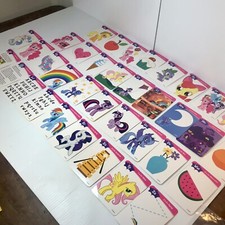 My Little Pony Alphabet Games Card Deck Complete MLP Hasbro 4 Ways to Play
