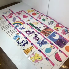 My Little Pony Alphabet Games Card Deck Complete MLP Hasbro 4 Ways to Play