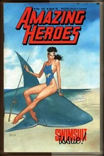 Amazing Heroes #115, VG, Kevin Nowlan Cover,  Fantagraphics, 1987