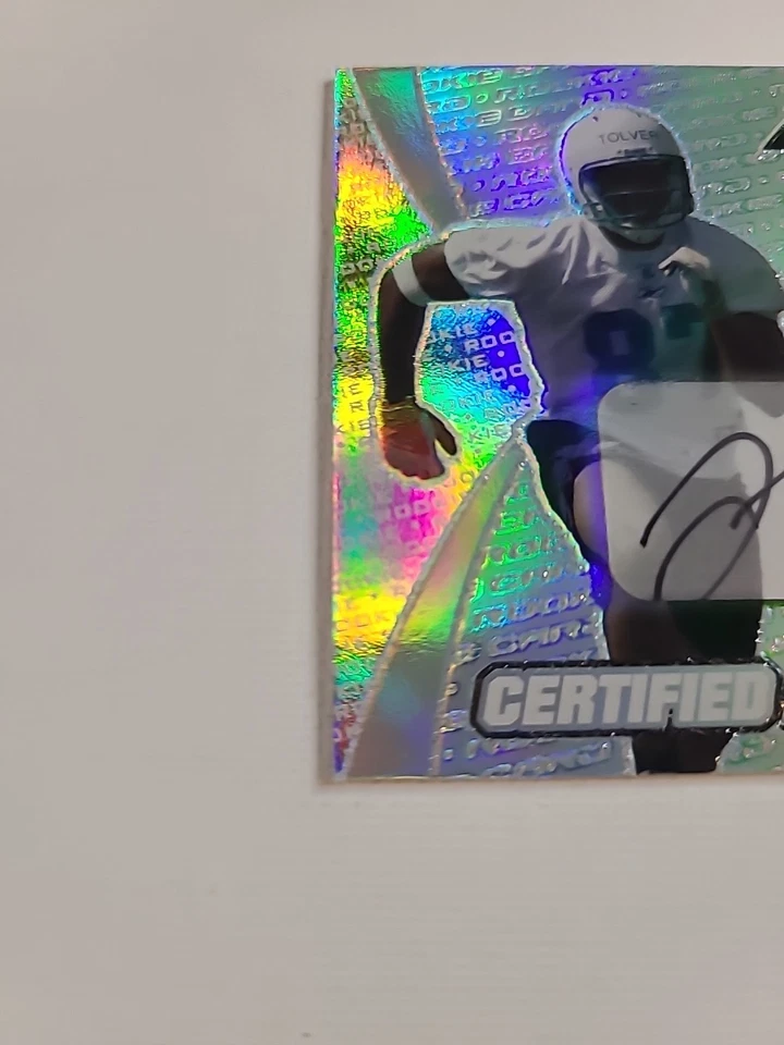 2003 Bowman's Best #143 J.R. Tolver AUTO RC San Diego St Aztecs Miami Dolphins - Image 4 of 4