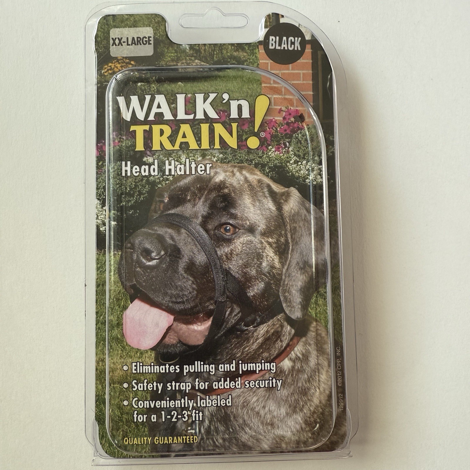 Coastal Pet Walk 'n Train Dog Head Halter- Black XX-Large