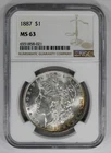 1887 Morgan Dollar NGC MS63