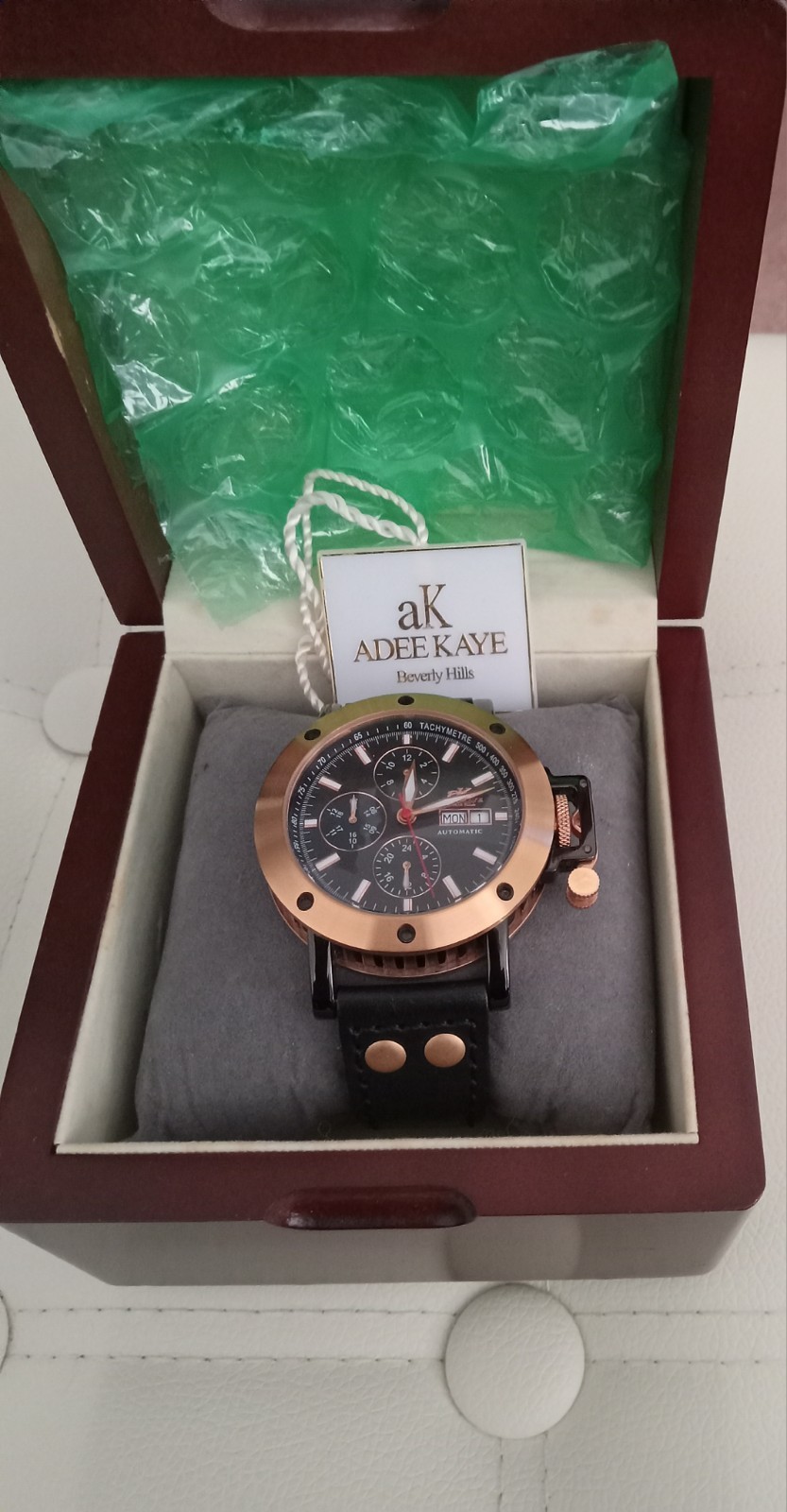 ADEE KAYE Multi function Automatic Watch - image 1
