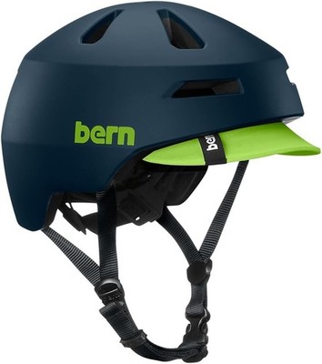 Bern Brentwood 2.0 MIPS Adjusted Bike Helmet, Matte Muted Teal w/ Visor - Medium