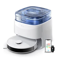 M3L Robot Vacuum Cleaner, 12000 Pa Suction 220 Min Battery, All-In-One Base Stat