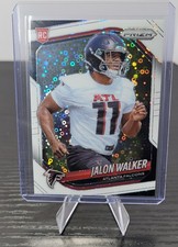 2025 Panini Prizm Jalon Walker white disco rookie card #398