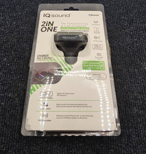 IQ Sound IQ-311BT FM Transmitter Car Charger With Bass Treble Control
