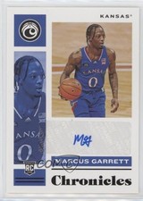 2021-22 Chronicles Draft Picks Rookie Signatures Black Marcus Garrett Auto b0v