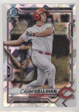 2021 Bowman Chrome Prospects Atomic Refractor Tyler Callihan #BCP-91 6u5