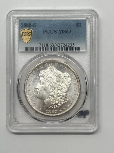 1880-S Morgan Dollar — photo from the most recent tracked eBay sale