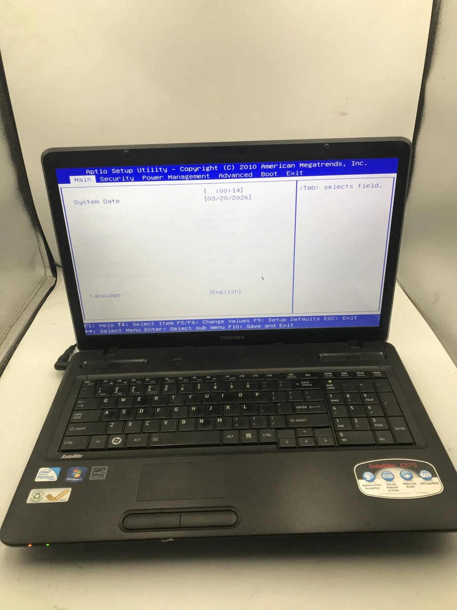 Toshiba Intel Pentium 4 GB RAM Notebooks/Laptops for sale | eBay