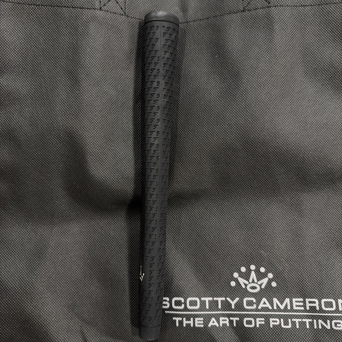 Poignée Putter Scotty Cameron Custom Shop – Black Baby T – Neuve 2024 – Caoutchouc Noir