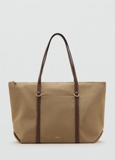 Mango Shopper bag with double handle