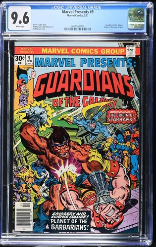 CGC 9.6 Marvel Comics MARVEL PRESENTS #9 Guardians of the Galaxy SCI FI Yondu !