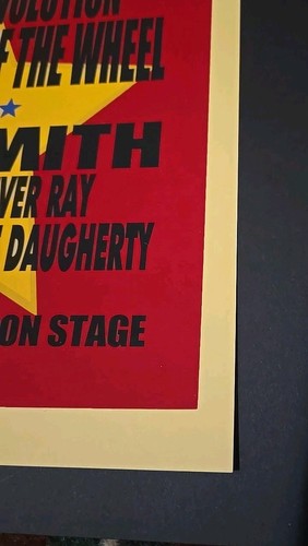 Patti Smith One More Revolution Concert Serigraph Poster Mark Arminski SIGNED - Picture 6 of 16