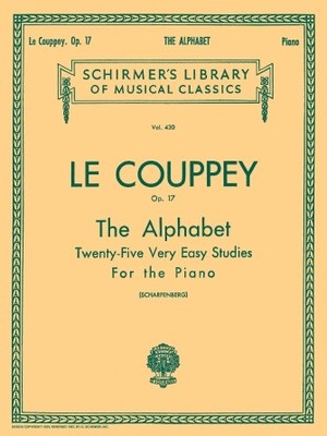 Alphabet, Op. 17 (25 Very Easy Studies) Piano Method