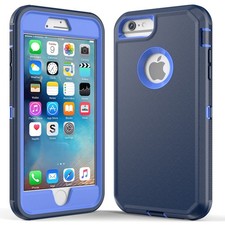 Blue For Apple iPhone 6 6s 7 8 Plus Case Shockproof Protective Hard Phone Cover