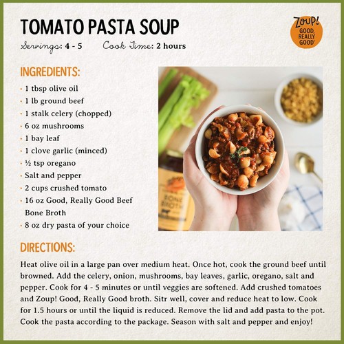 Beef Bone Broth by Zoup! Keto-Friendly, Gluten Free, Fat Free, Non-GMO - Grea... - Picture 4 of 4