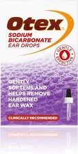 Otex Sodium Bicarbonate Drops for Hardened Ear Wax, 10ml