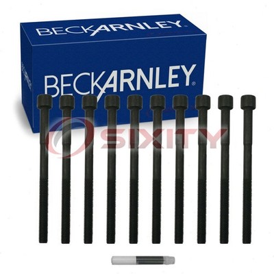 Beck Arnley Cylinder Head Bolt Set for 2010-2022 Toyota Prius 1.8L L4 Engine vu