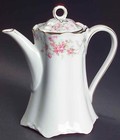 HUTSCHENREUTHER RICHELIEU COFFEE POT 8 5/8" Excellent Roses Bavaria Germany