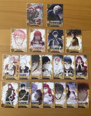 Villains Are Destined to Die PR11 & Vol 1 D&C Webtoon Collectible Cards Korea