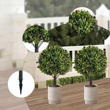 RELAX4LIFE Piante Finte da Interno 100 cm, Albero di Croton Artificiale