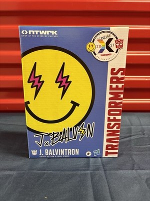Hasbro Transformers Generations Collaborative J Balvin Balvintron Original Box