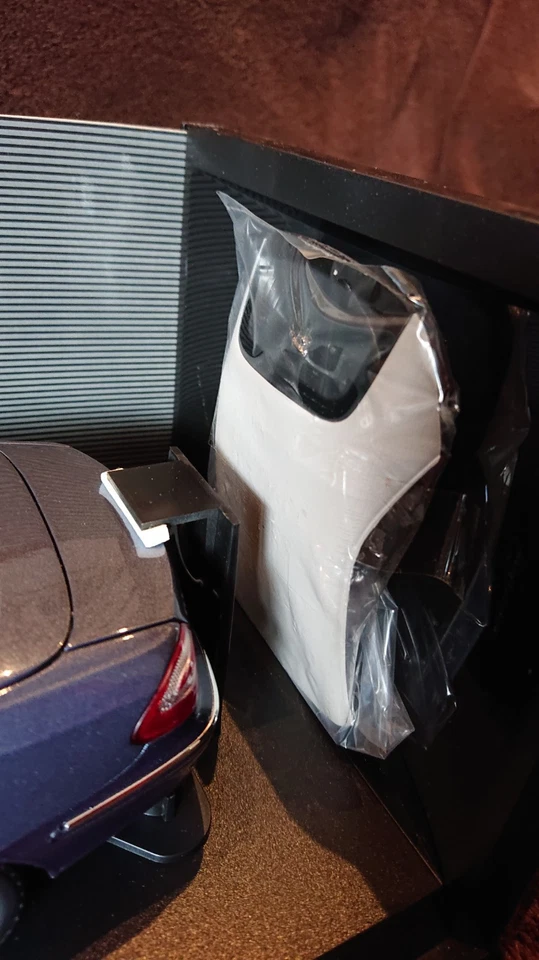 MERCEDES-BENZ CLK 500 CABRIO 1:18 KYOSHO Azzurro Met. - Dealer Box - Immagine 4 di 4