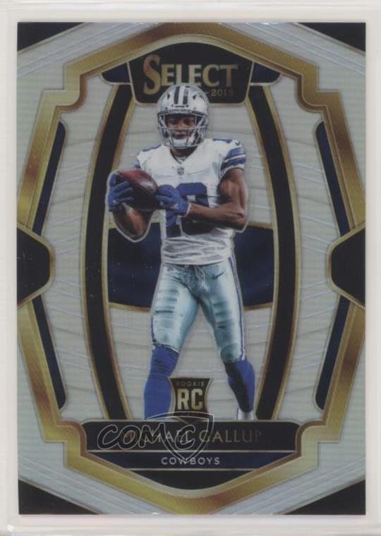 2018 Panini Select Premier Level Silver Prizm Michael Gallup #180 Rookie RC