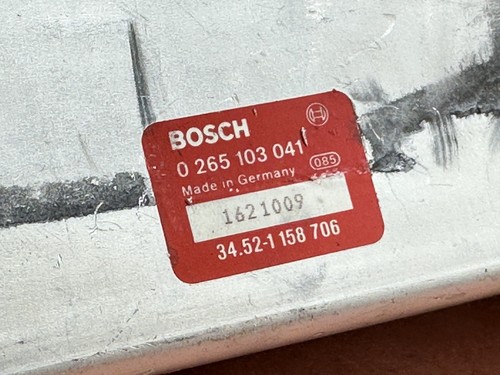 BMW E30 325e M3 320I 325I Antiblocage Pour Frein ABS Contrôle Module Bosch - OEM - Photo 5 sur 5