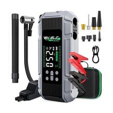 8000A Jump Starter with Air Inflator/Deflator Compressor, 65W Charging Car Ba...