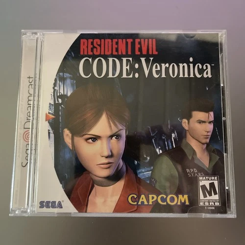 Resident Evil -- CODE: Veronica (Sega Dreamcast, 2000) CIB!!!