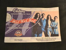 Old Concert Ticket Wet Wet Wet 02/07/94 1994 Cadbury Alton Towers England