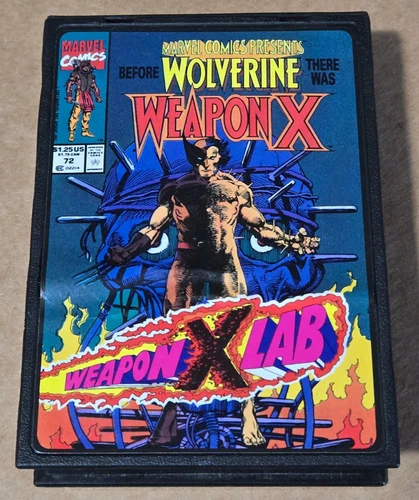 Vintage 1994 Toy Biz Marvel X-Men Weapon X Lab Playset Sealed MOC Pocket Comics