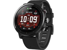 AMAZFIT Stratos Smartwatch Policarbonato Silicone, 195 mm, Nero