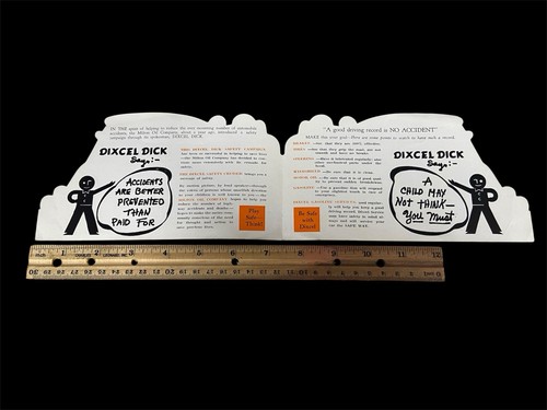 Folleto de gasoil Dixcel Dick Pioneer signo de aceite raro - Imagen 5 de 5
