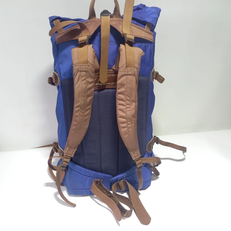 Mochila Chouinard Dragon #CH-113 Equipamiento Vintage Azul Patagonia Foto 4 de 4