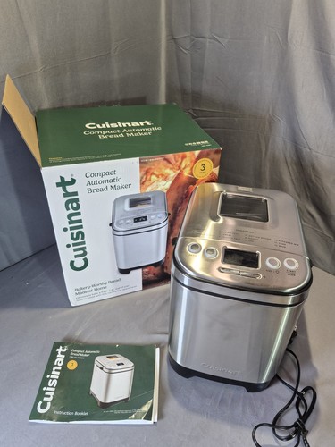 Cuisinart Compact Automatic Bread Maker Silver CBK-110P1 - Used Once