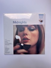 *SIGNED/Sealed* Taylor Swift Midnights Blue Moonstone Vinyl Record