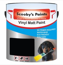 Onyx Silhouette Black Emulsion Paint Vinyl Matt Finish Walls & Ceilings interior