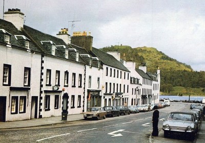 SCHOTTLAND POSTKARTE Inverary Die Hauptstraße Argyll und Bute UK J. Arthur Dixon