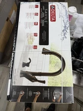 Delta Savile Pull Down Kitchen Faucet & Soap Venetian Bronze 19949Z-RBSD-DST-NEW