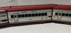 1950-MARX UNION PACIFIC M10005 LITHO TIN TOY TRAIN SET-LOCOMOTVE & 3 CARS — photo 5