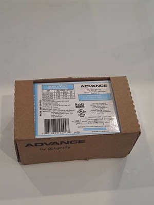 NEW ADVANCE ICF-2S42-M2-LD COMPACT FLUORESCENT BALLAST, 2-LAMP, 26-42W, 120/277V