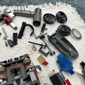 Huge LEGO Star Wars Parts Lot &ndash;Jabba&rsquo;s Sail Barge, Landspeeder, Hovertank + More